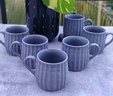 Grey Ceramic Cups